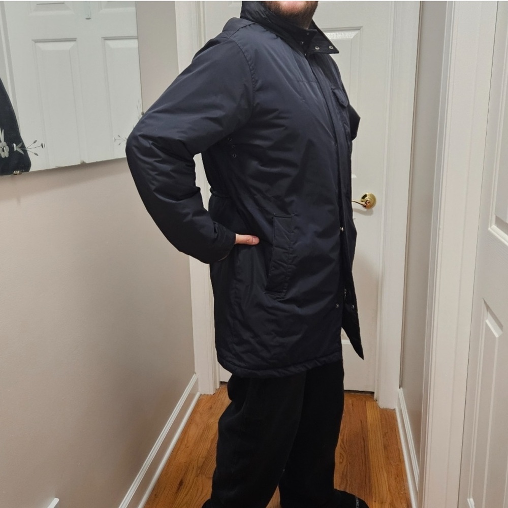 Victorinox Jacket SwissArmy Black Full Length Parka Coat Size XL - Picture 10 of 16